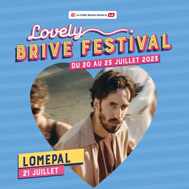 Lomepal sera présent au Brive Festival 2023.
