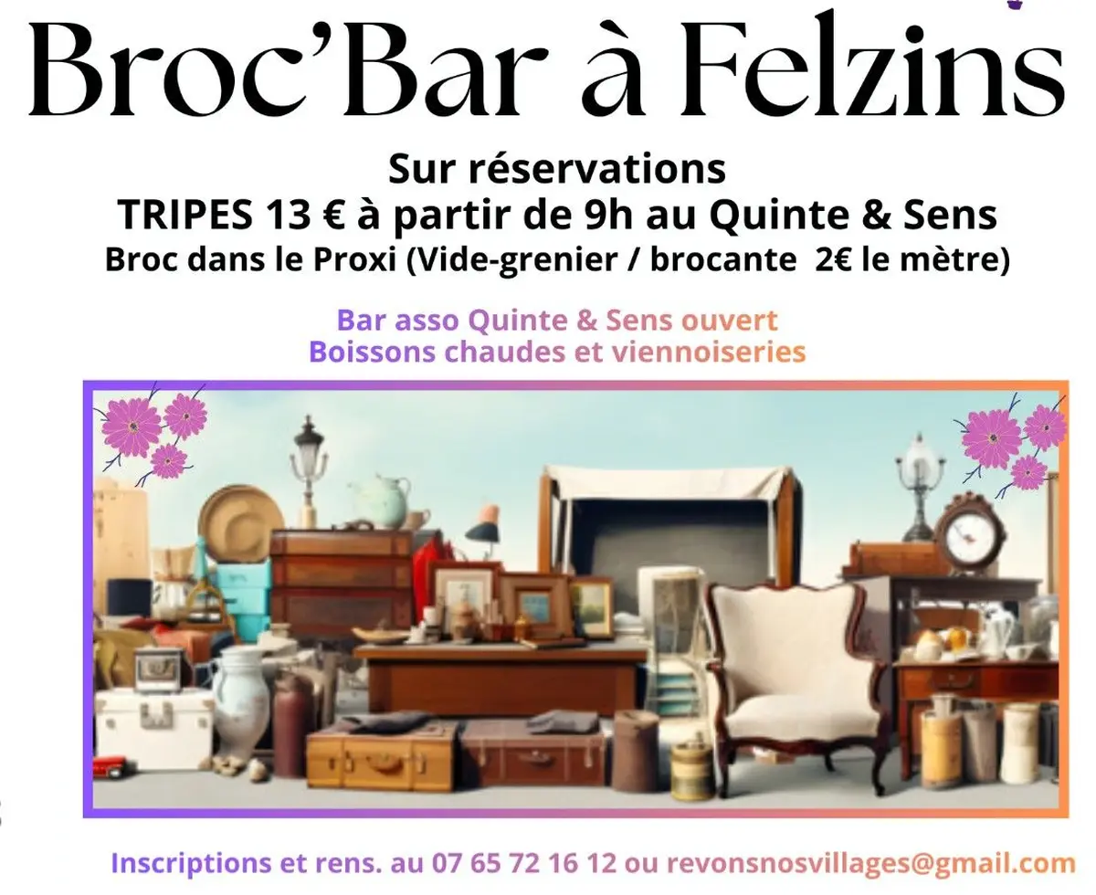 Broc'bar à Felzins