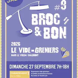 Broc et Bon, le vide-greniers dans le Vieux Chaumont