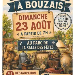 Brocante à Bouzais