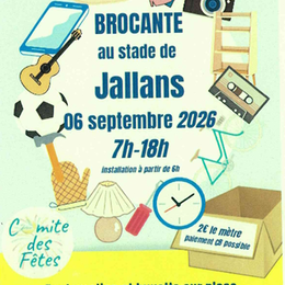 Brocante à Jallans