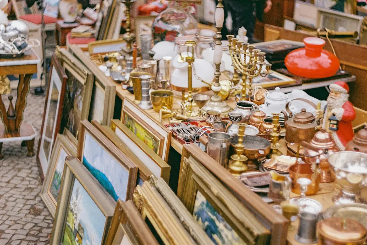 Brocante à Saint-Céré