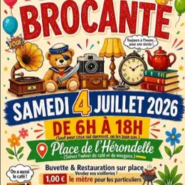 Brocante à Tergnier