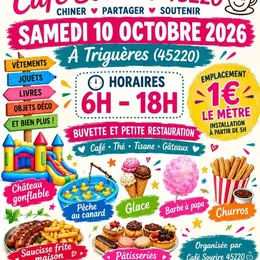 Brocante à Triguères
