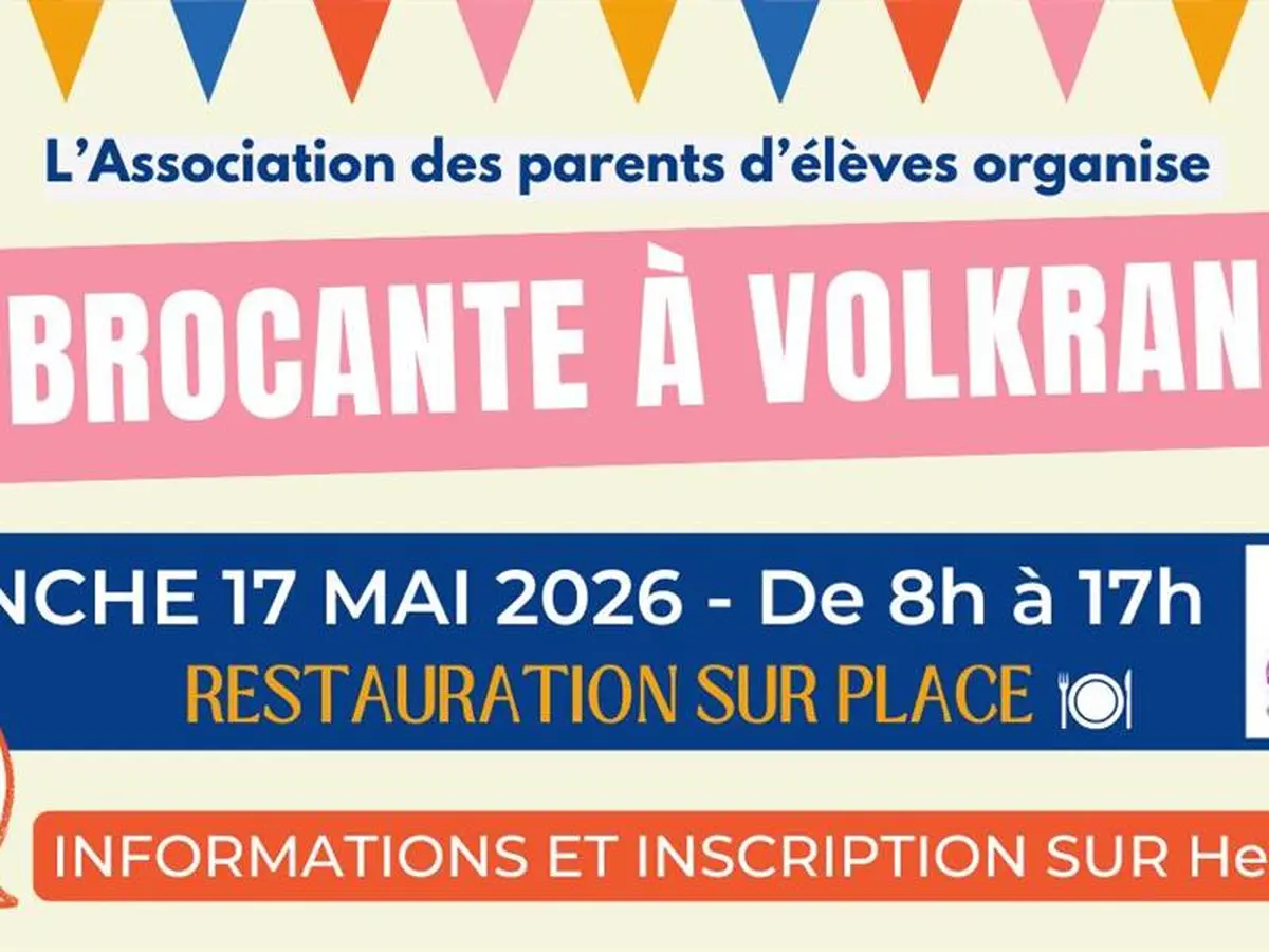 Brocante à Volkrange