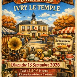 Brocante d'automne à Ivry-le-Temple