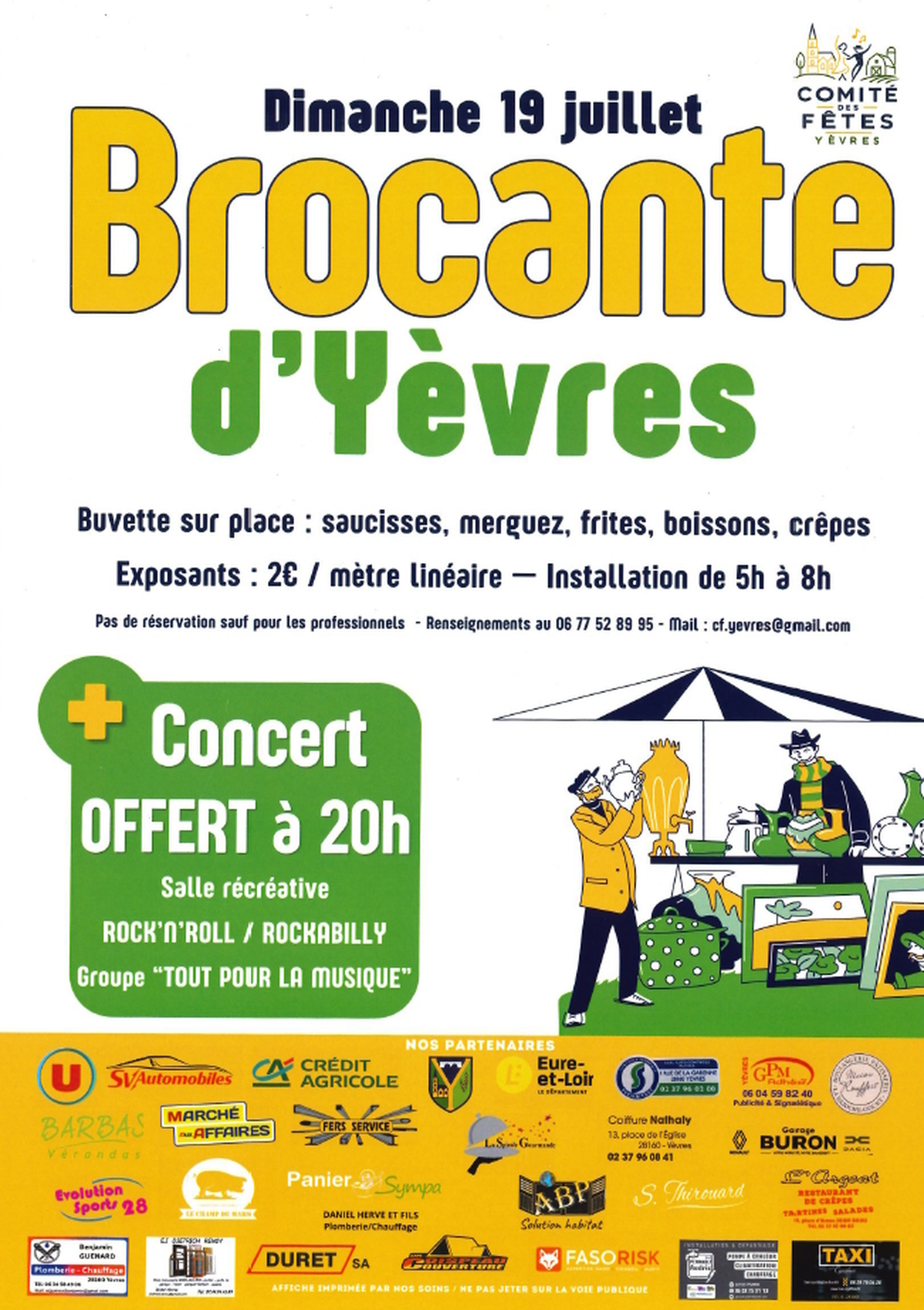 Brocante d'Yèvres