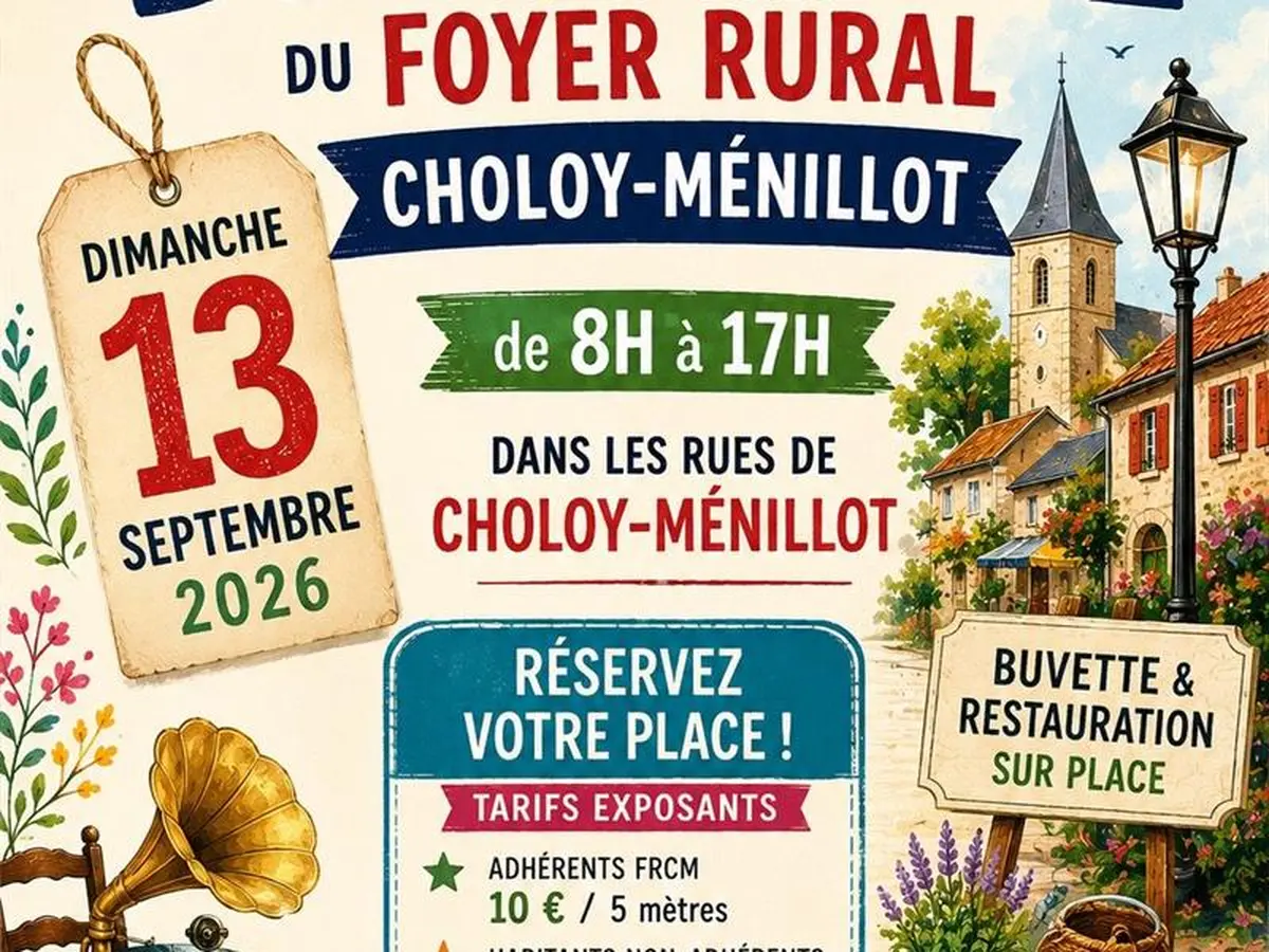 Brocante de Choloy-Ménillot