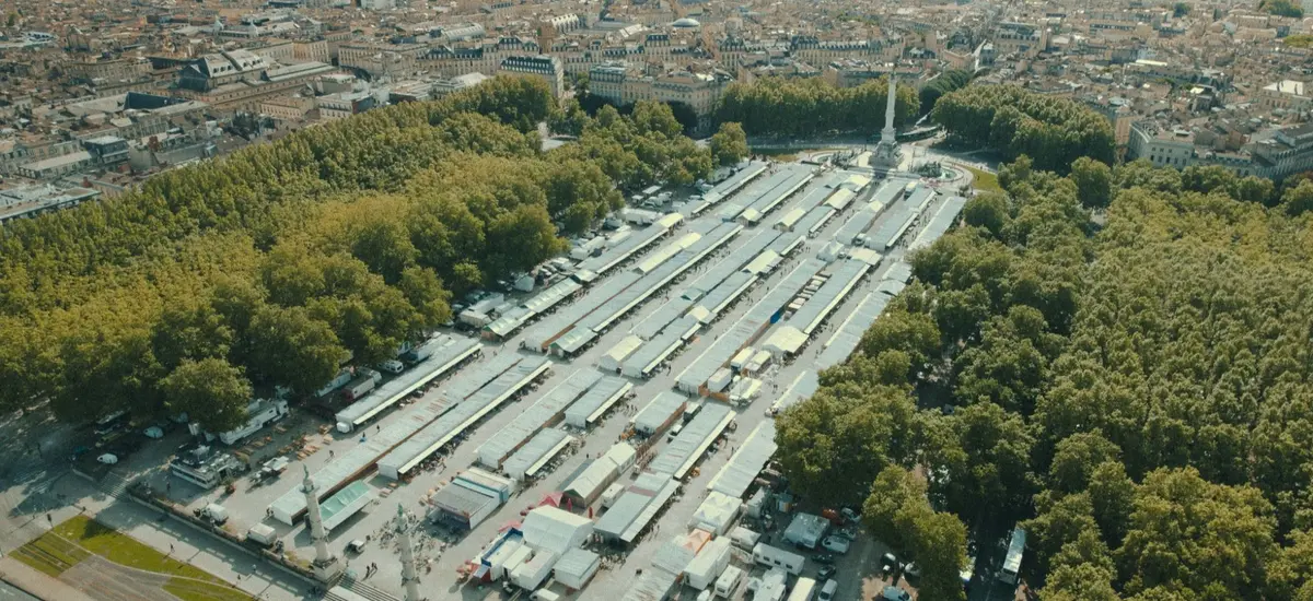 Brocante des Quinconces d'automne à Bordeaux