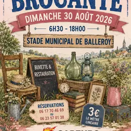 Brocante des Sapeurs-Pompiers