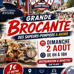 Brocante des sapeurs-pompiers d'Avord