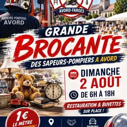 Brocante des sapeurs-pompiers d'Avord