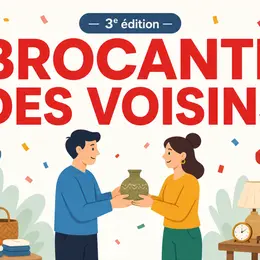 Brocante des voisins - 3e édition