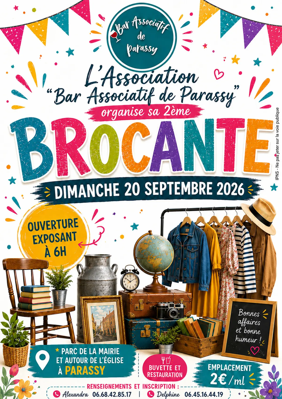 Brocante du Bar Associatif de Parassy