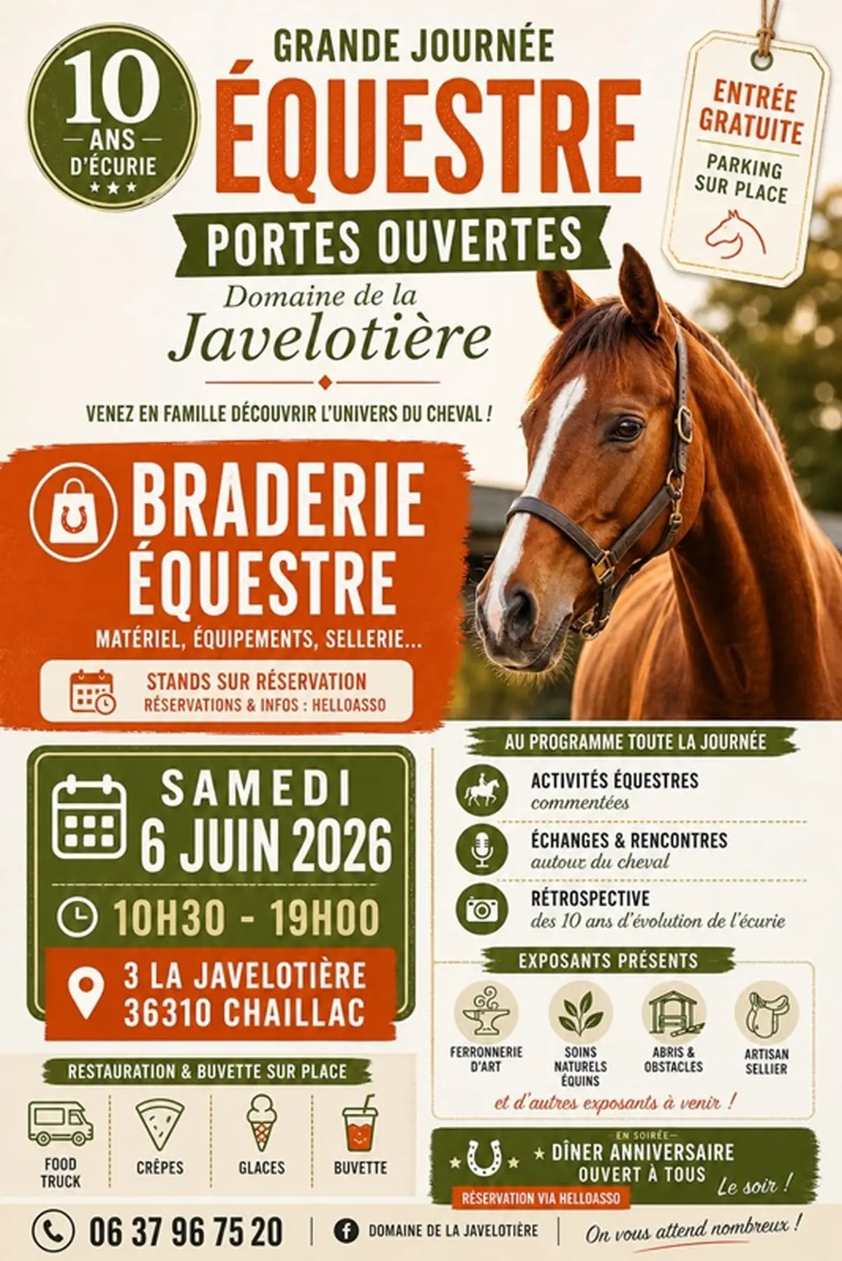 Brocante équestre