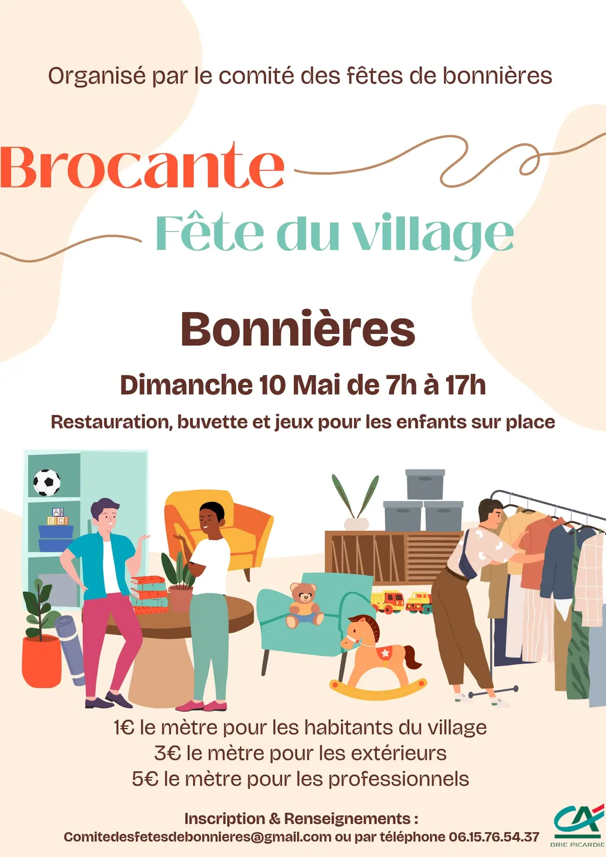 Brocante et fête du village