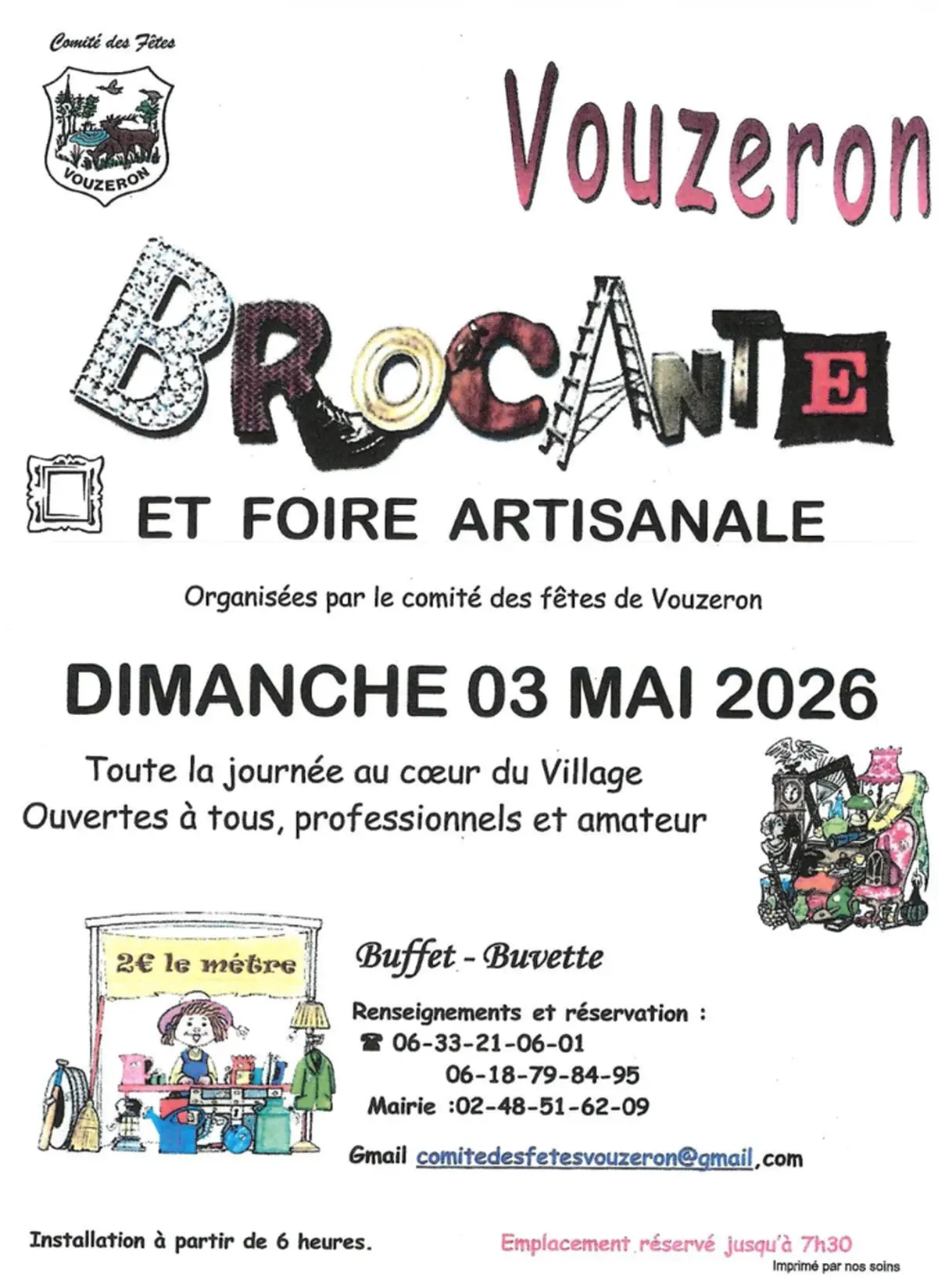 Brocante et foire artisanale