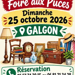 Brocante et foire aux puces à Galgon
