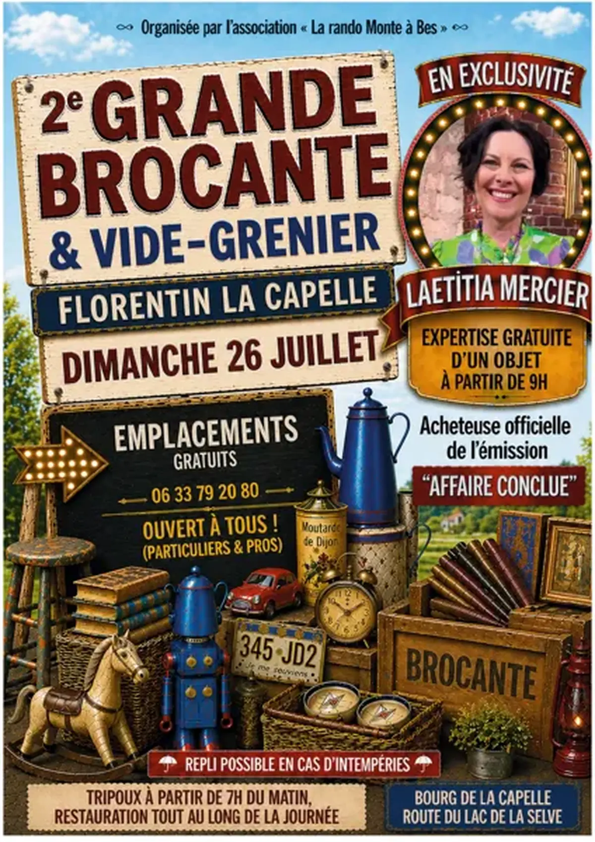 Brocante et vide-grenier
