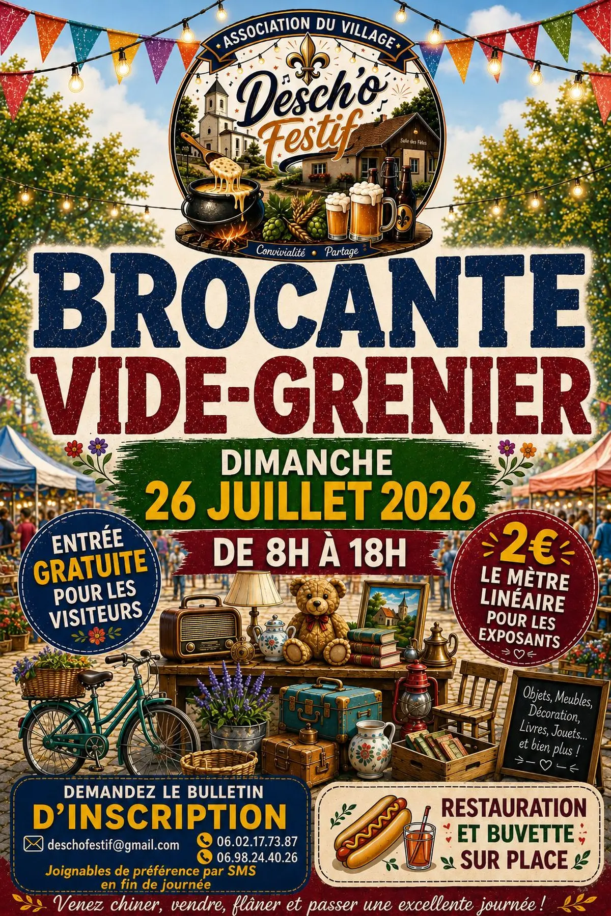 BROCANTE et Vide grenier