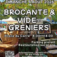 Brocante et vide-greniers