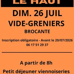 Brocante et Vide-Greniers à Capdenac le Haut