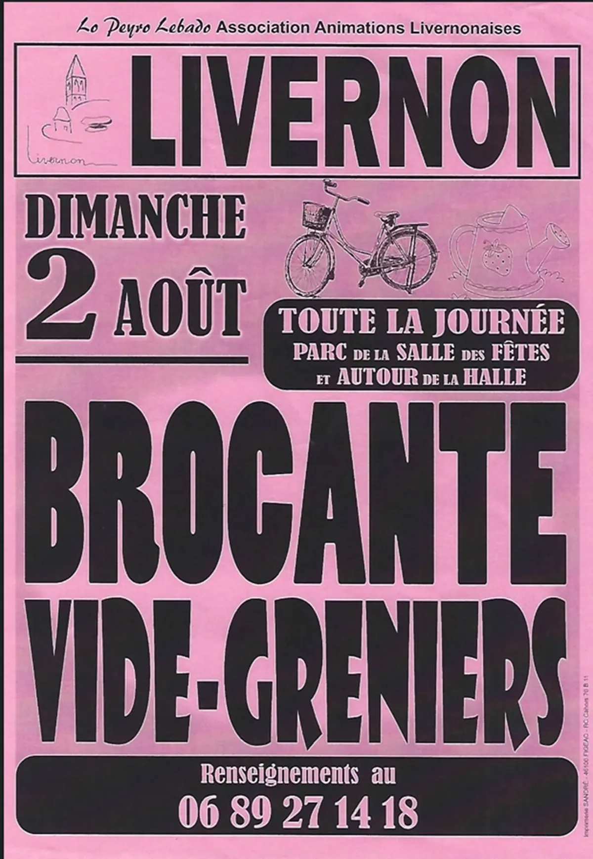 Brocante et vide-greniers à Livernon