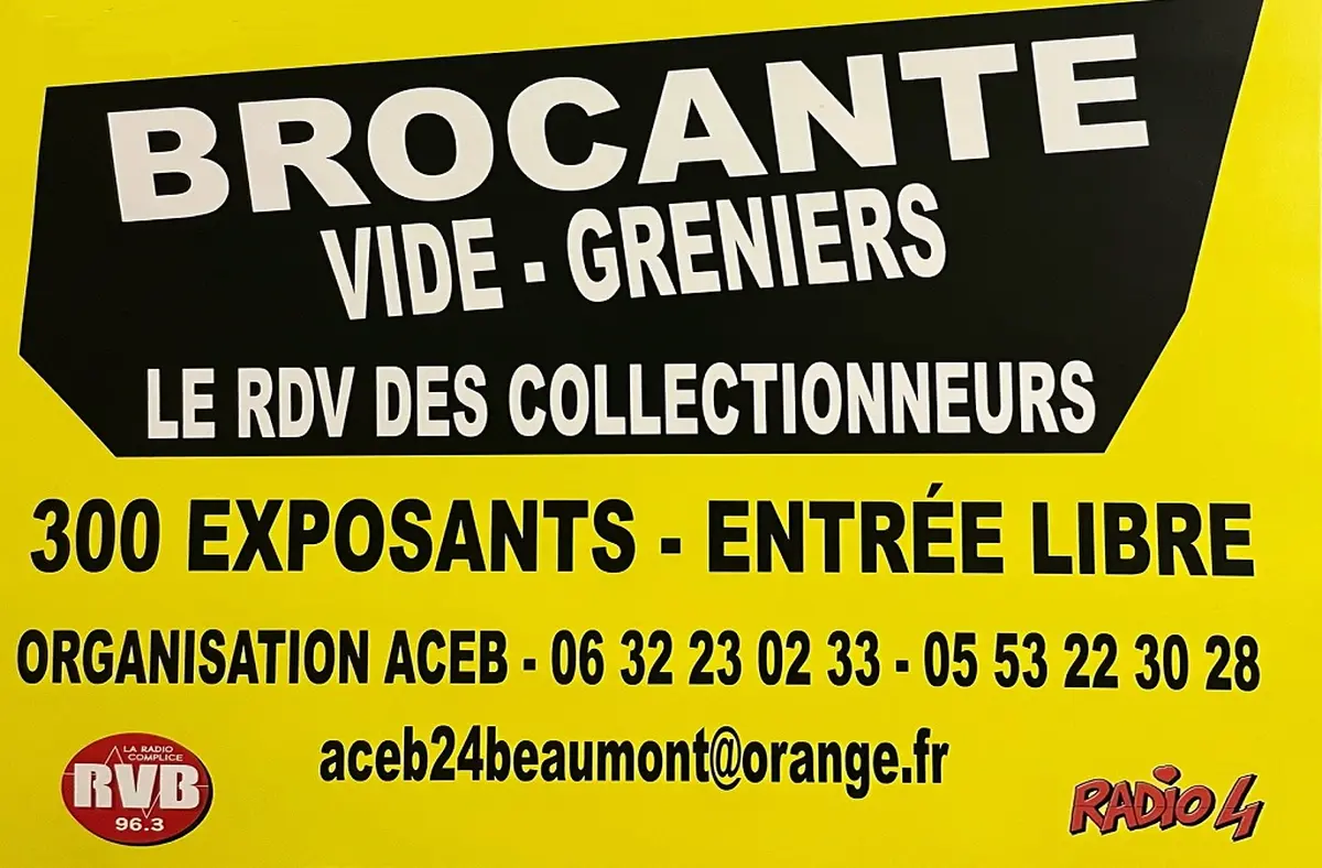 Brocante et Vide-greniers du Lundi de Pâques