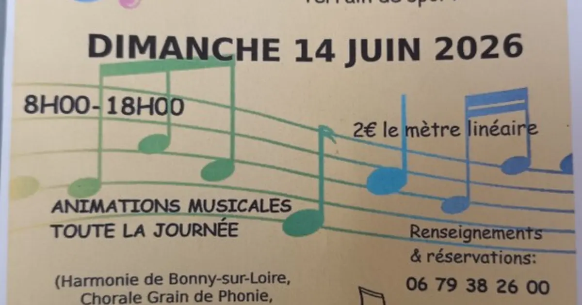 Brocante - Fête de la musique
