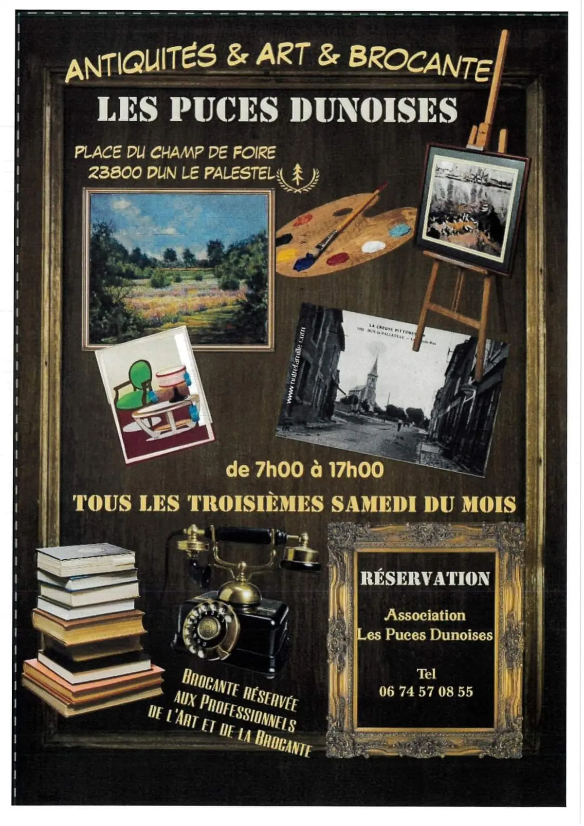Brocante  Les Puces Dunoises