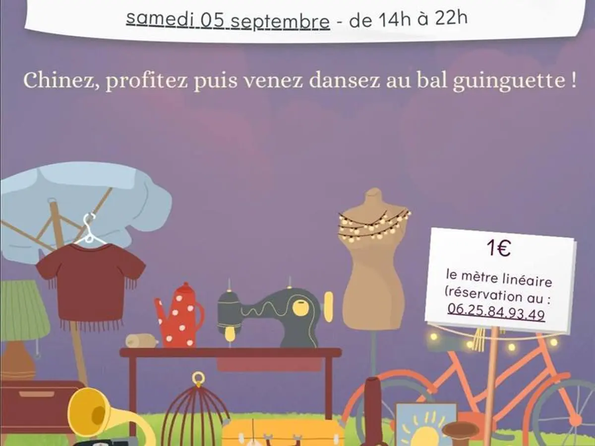 Brocante semi-nocturne