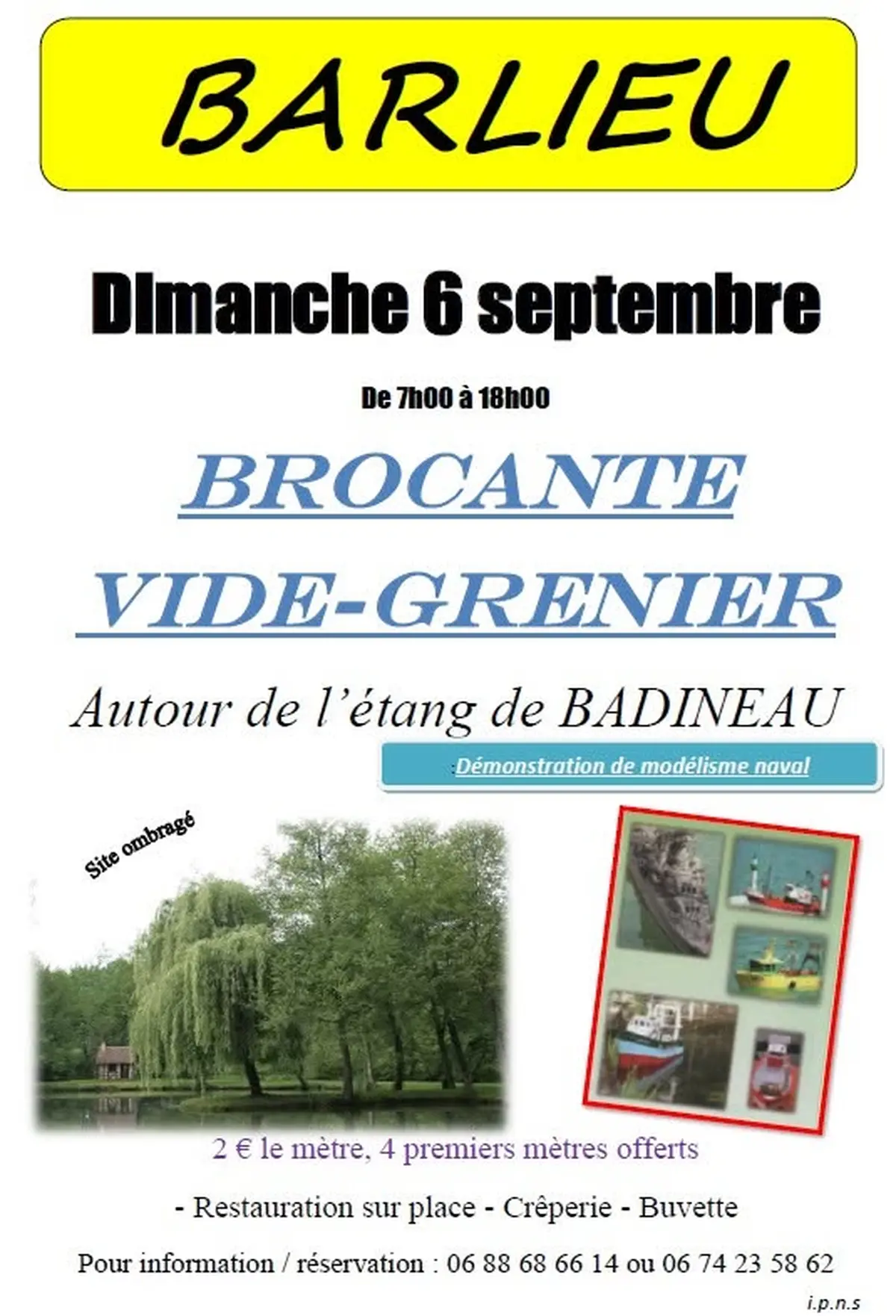 Brocante - Vide grenier