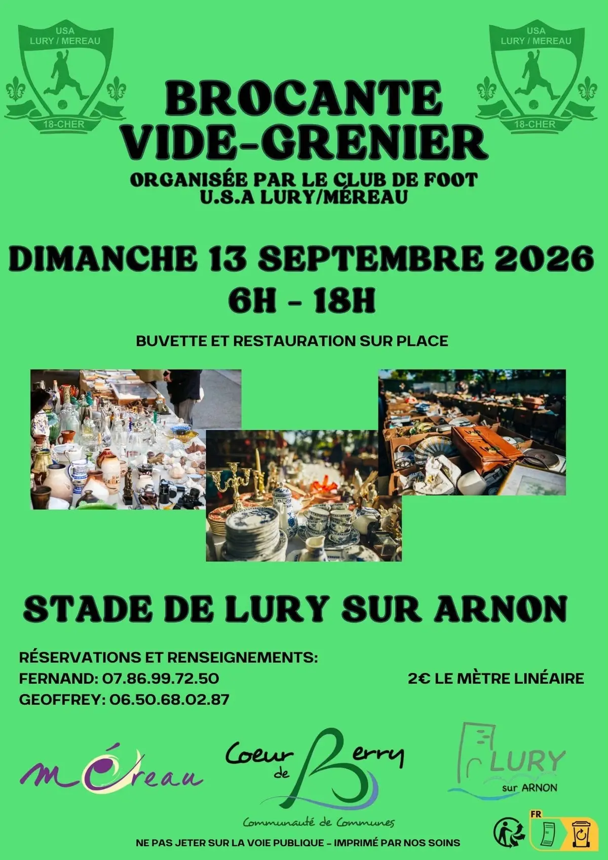 Brocante vide grenier