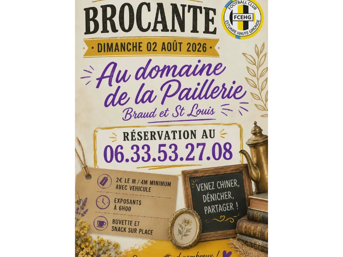 Brocante - Vide grenier à Braud