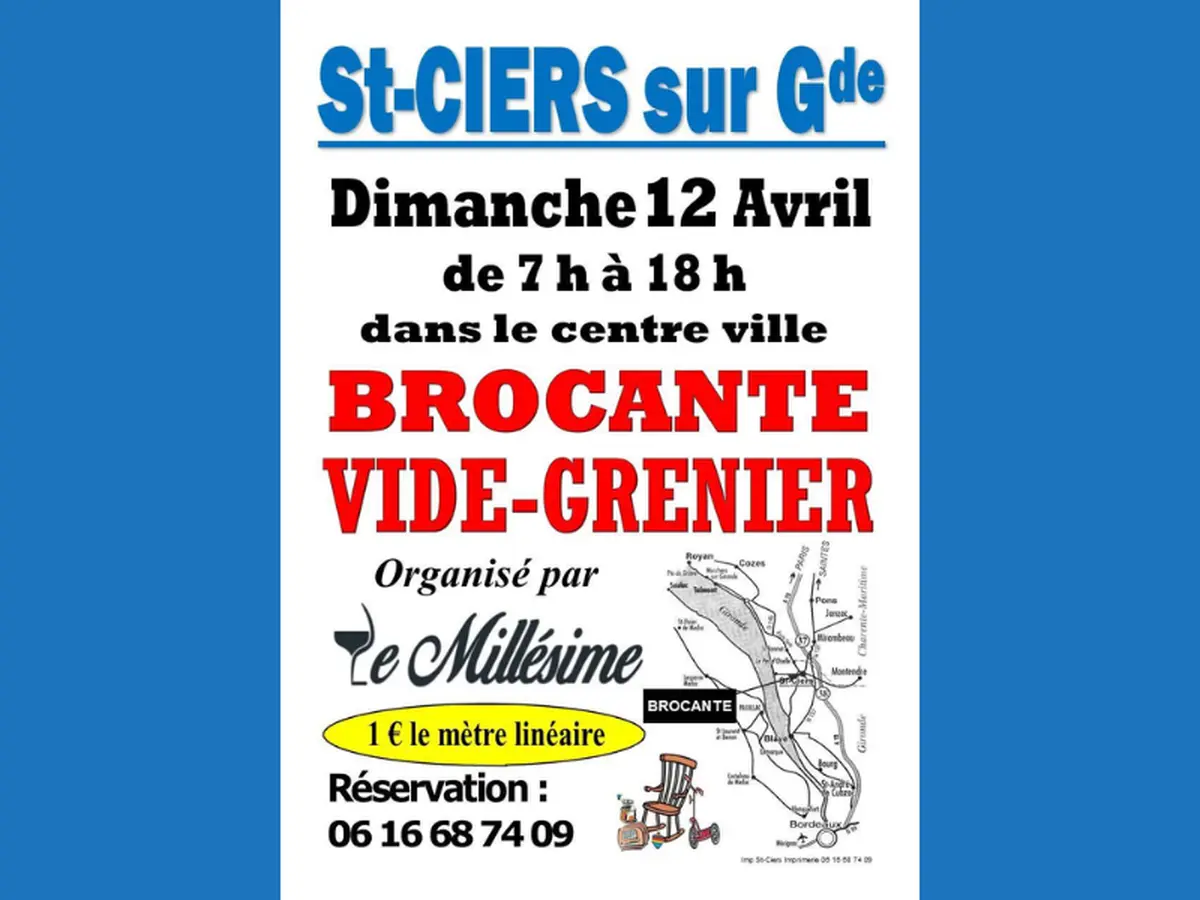 Brocante - Vide Grenier à Saint-Ciers sur Gironde