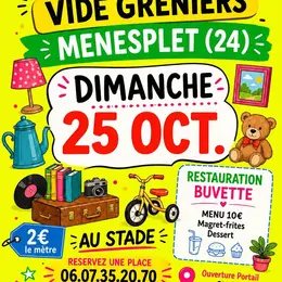 Brocante-vide-grenier du foot