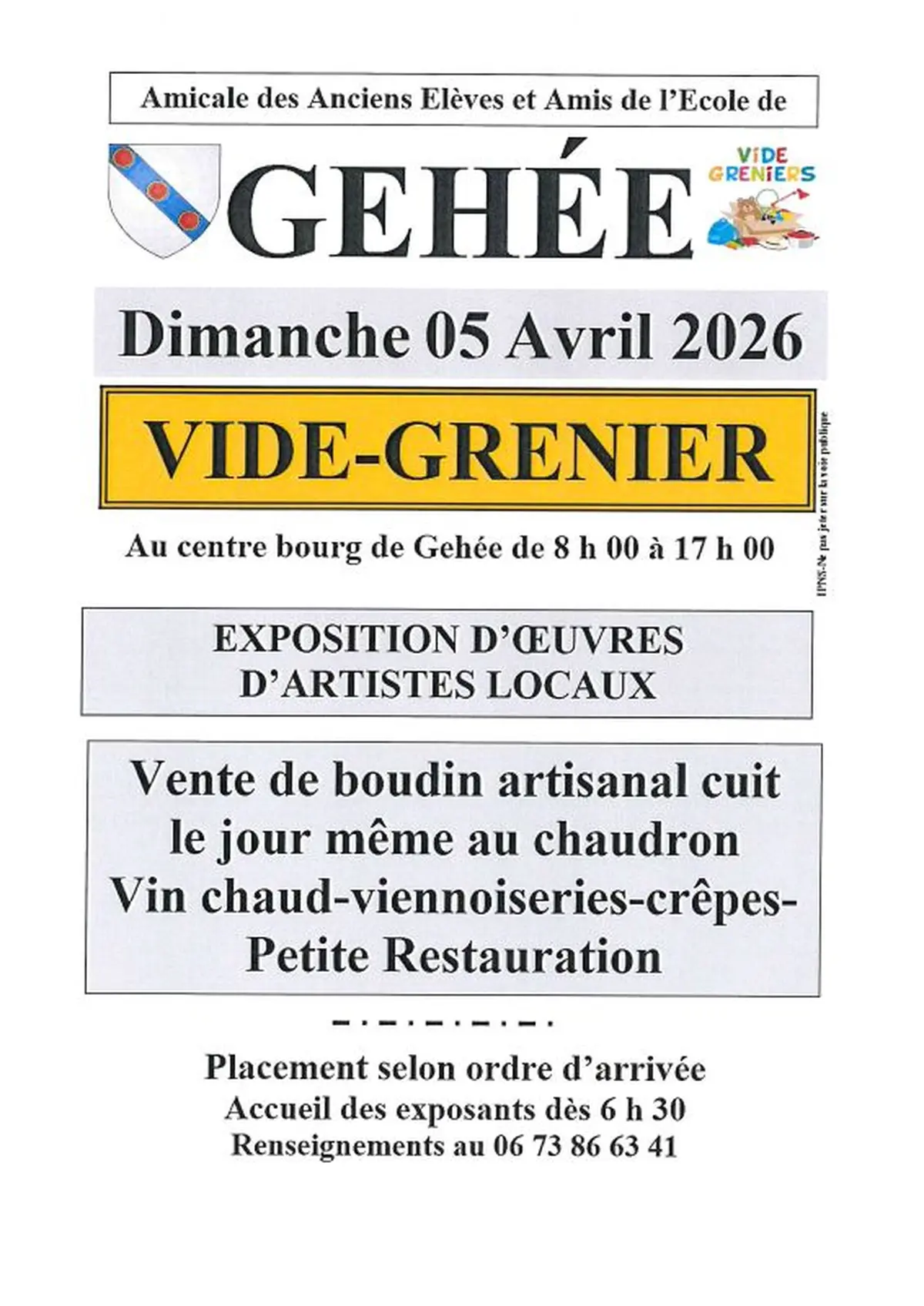 Brocante vide-greniers