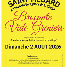 Brocante/Vide-greniers à Saint-Médard