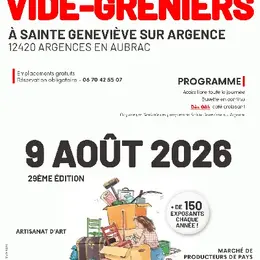 Brocante Vide-Greniers à Sainte Geneviève sur Argence