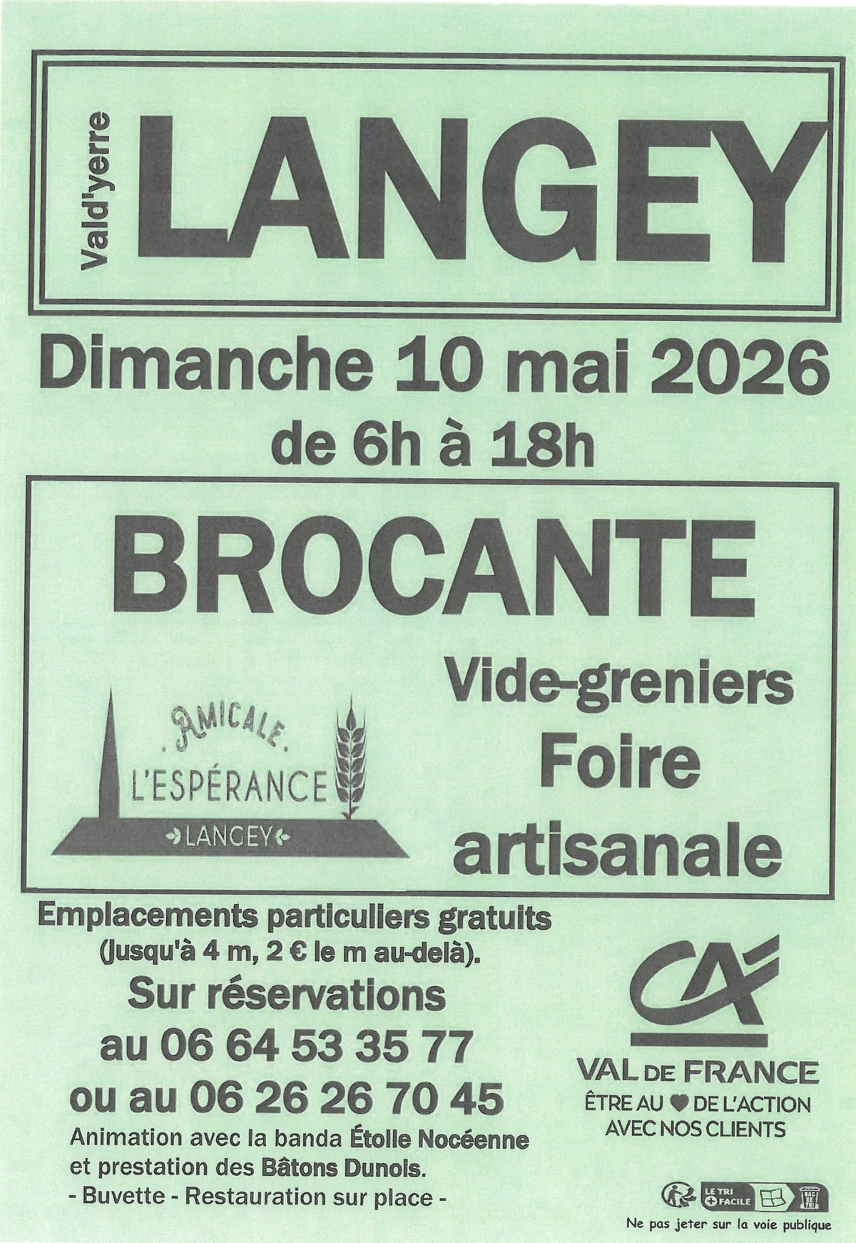 Brocante, Vide-Greniers et Foire Artisanale