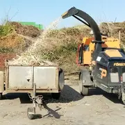 Broyage de végétaux à la déchèterie de Doussay (sur inscription)