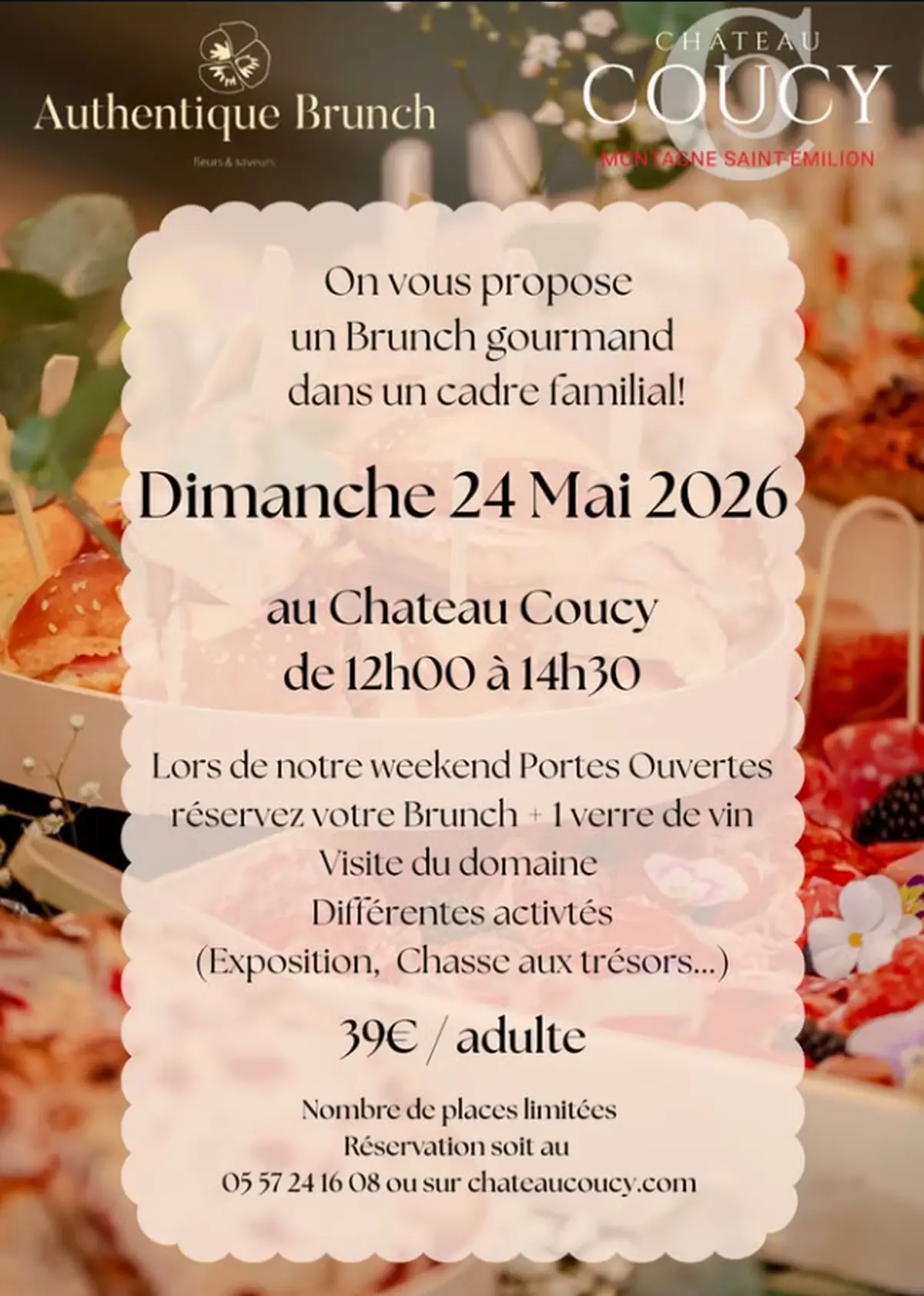 Brunch au Château Coucy