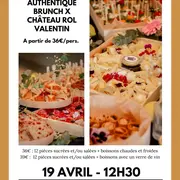Brunch au Châteaux Rol Valentin x Authentique Brunch