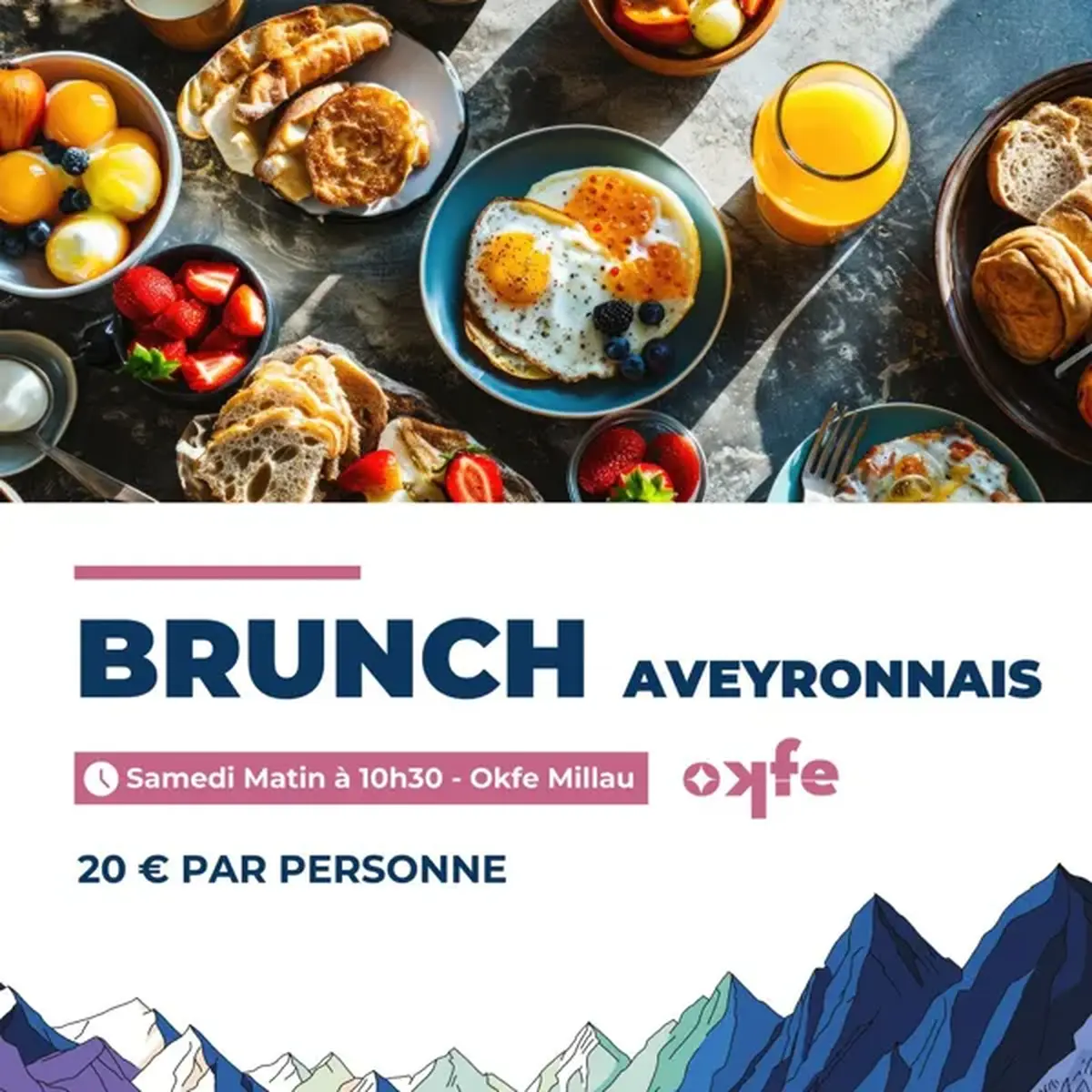 Brunch Aveyronnais - Festival 360 Degrès d'aventure