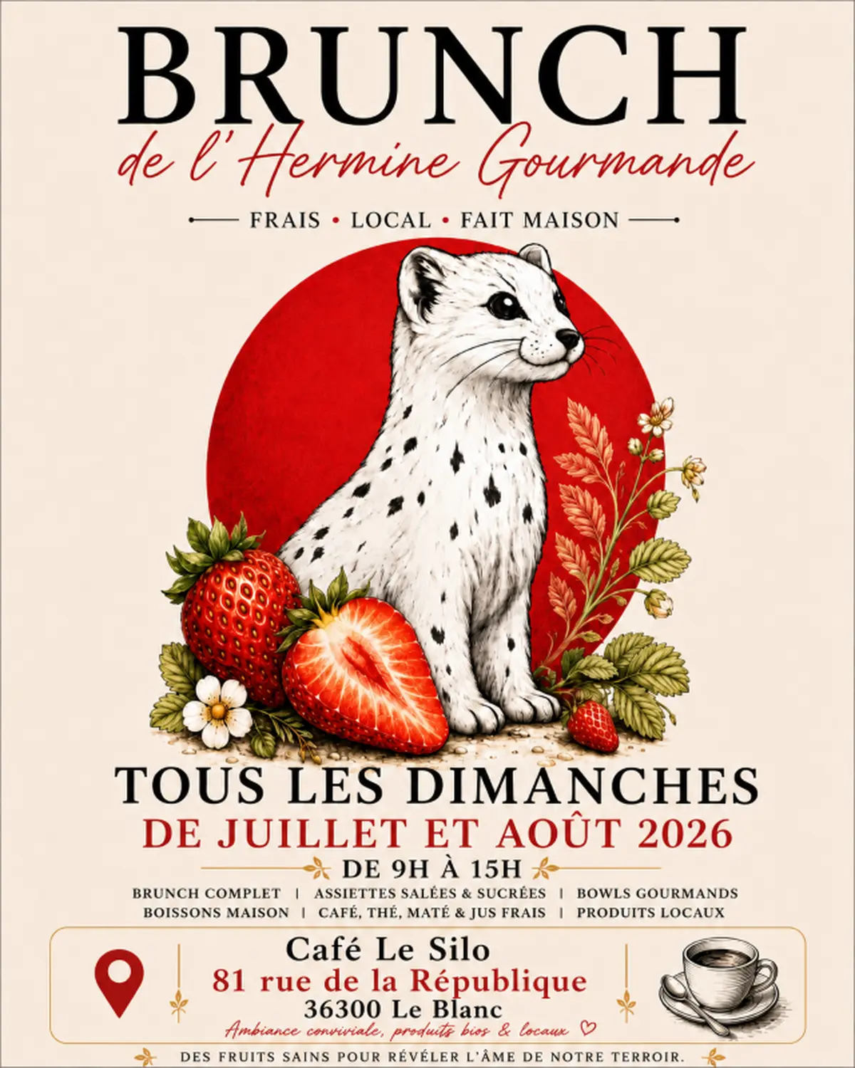 Brunch de l'hermione Gourmande