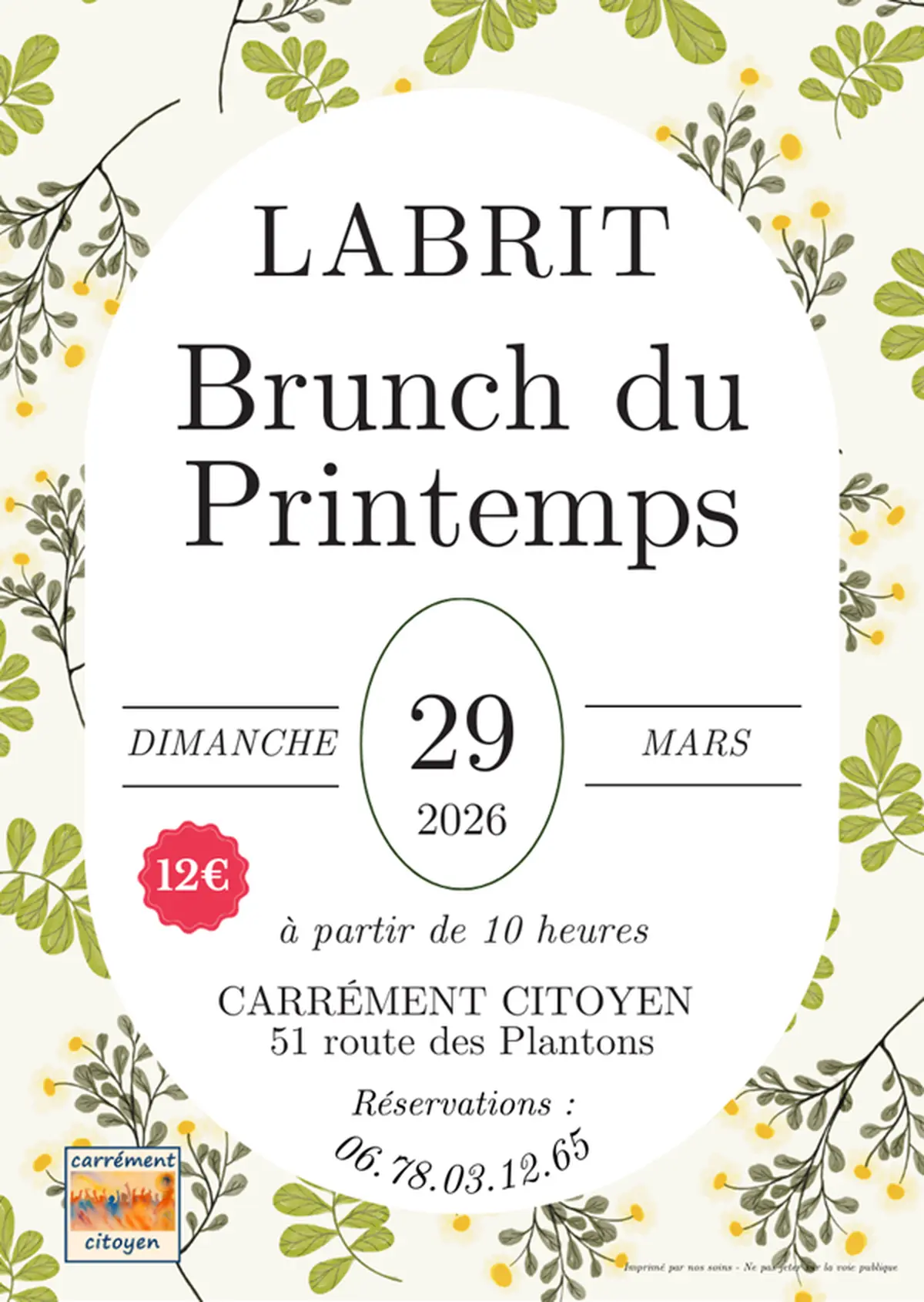Brunch du Printemps