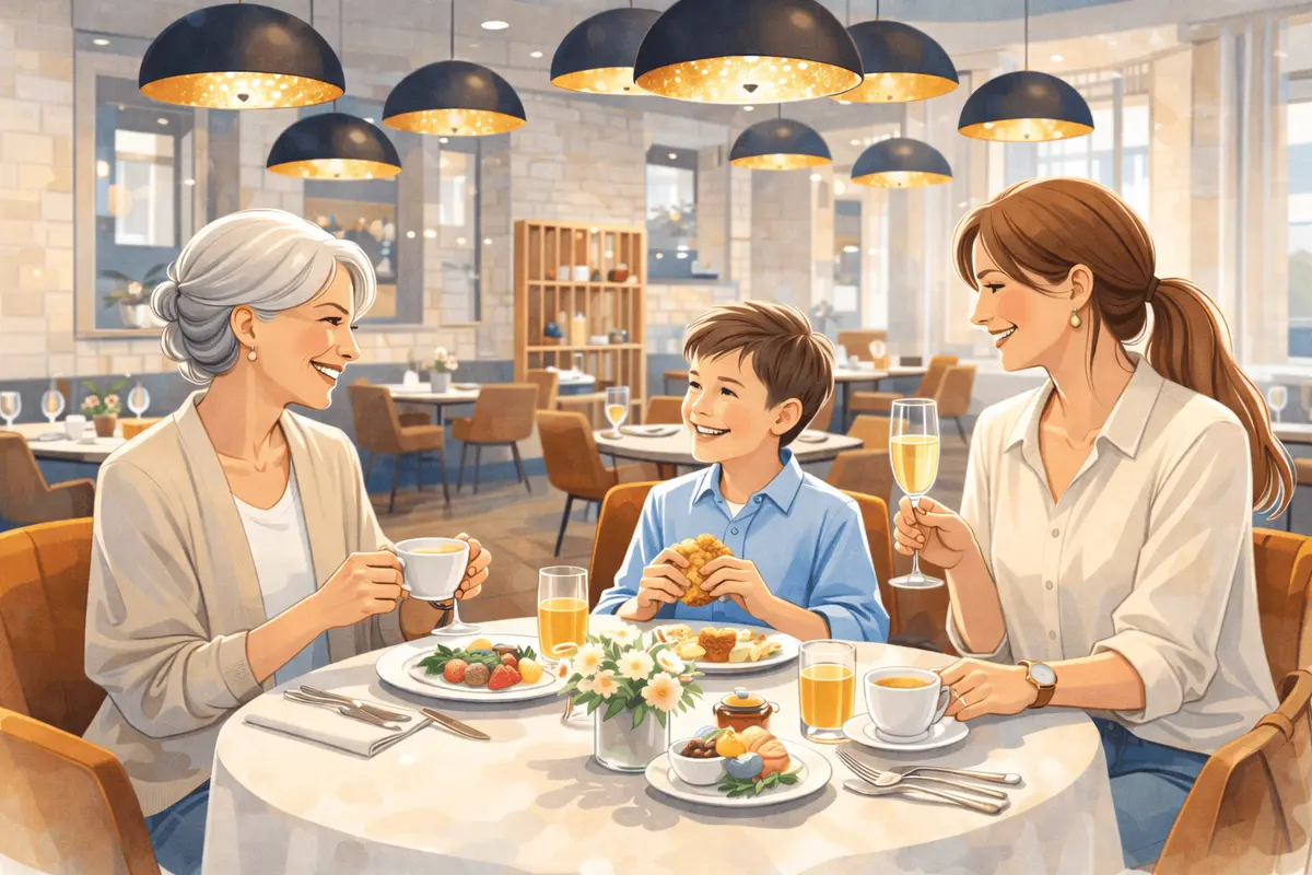 Brunch fête des grands-mères