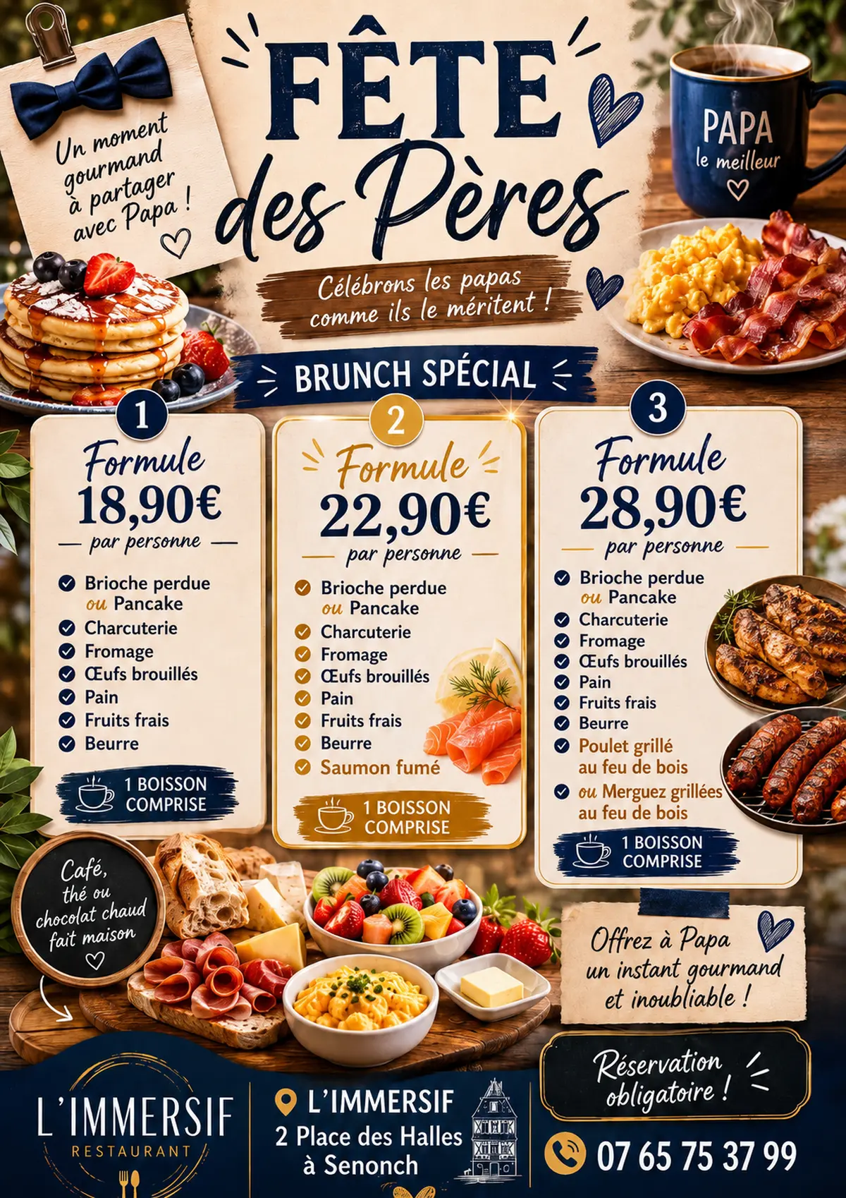 Brunch - Fête des Pères