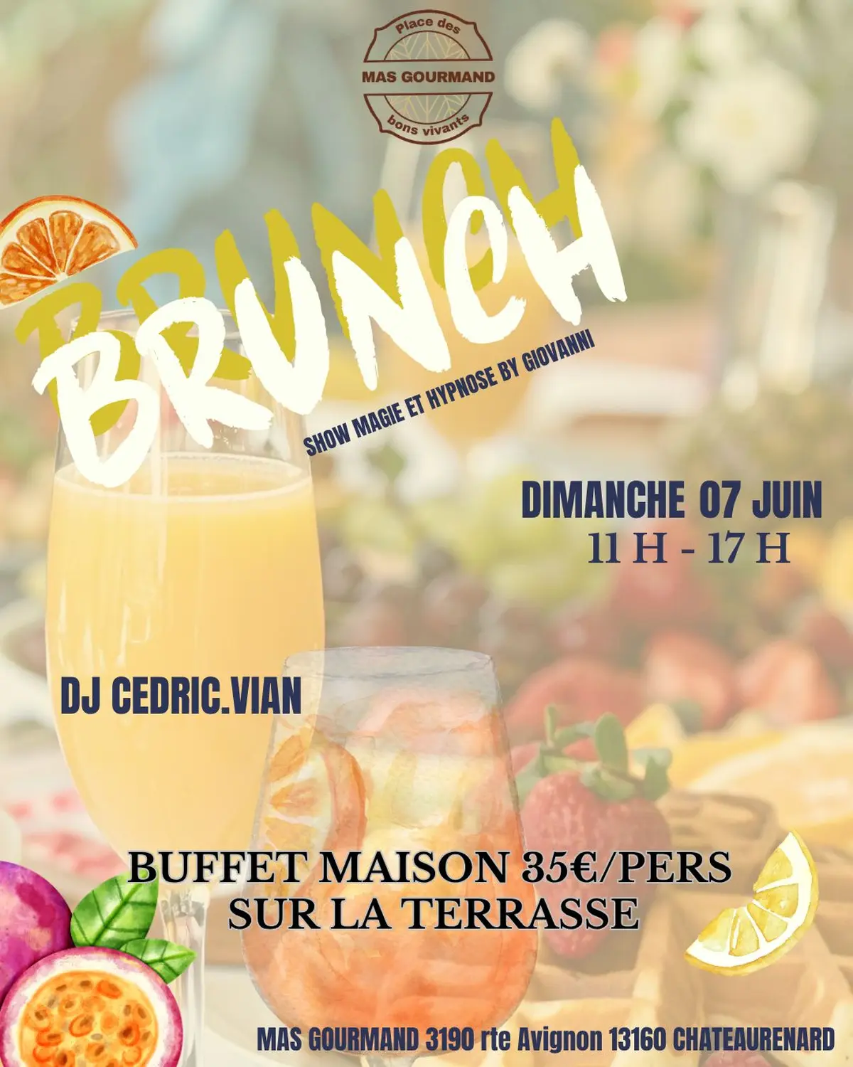 Brunch - Show Magie et Hypnose
