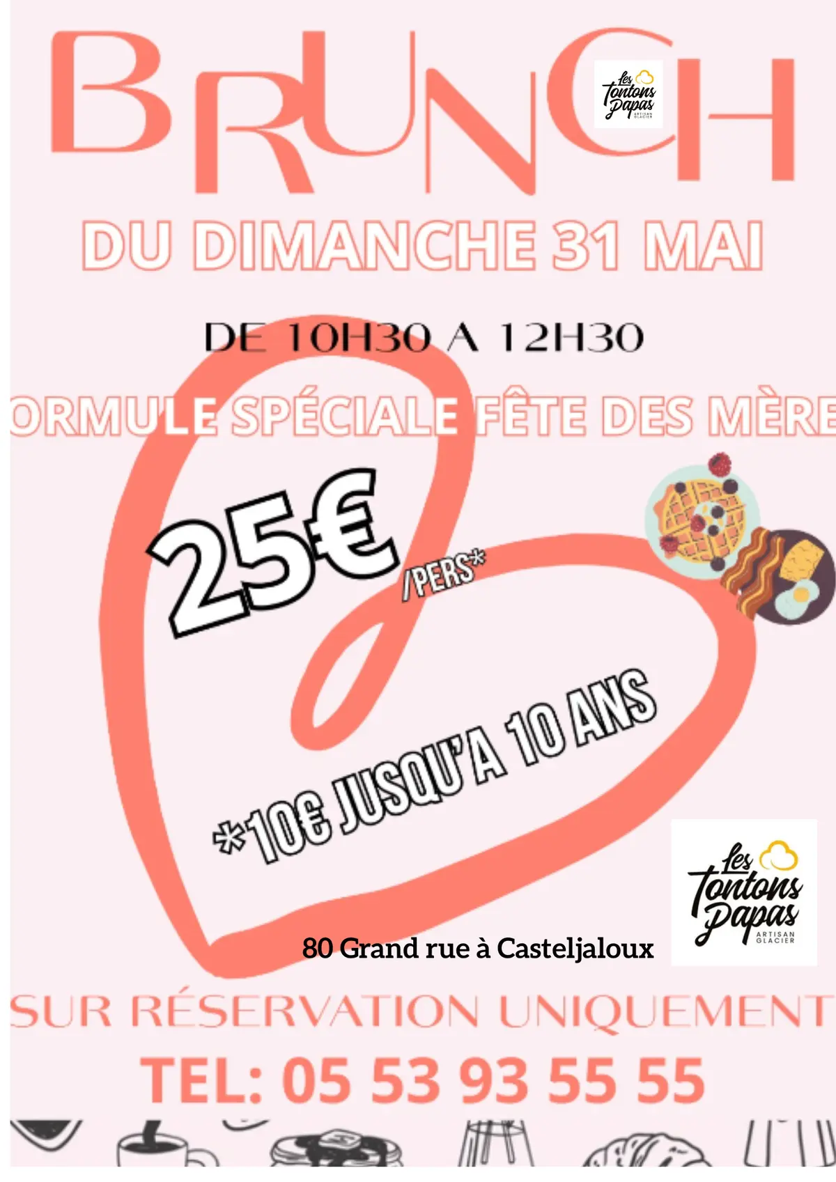 Brunch spécial Fête des mères !